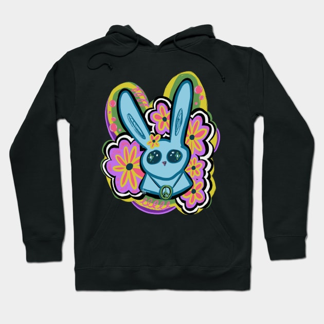 Groovy Garden Bun Hoodie by Thirdeylf